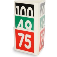 Leitzahlträger-Würfel, Ziffernfolge 51-75, grün Leitzahlträger-Würfel, Ziffernfolge 51-75, grün von EICHNER