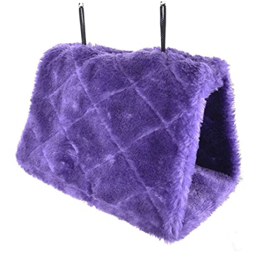 LejeMaek Papagei Hängematte Vogel hängende Bett weiche Plüsch -Nest -Spielzeug für Käfigbrüftung eclectus shelkeet Cockatiels Lovebird lila Papagei LejeMaek Papagei Hängematte Vogel hängende Bett weiche Plüsch -Nest -Spielzeug für Käfigbrüftung eclectus shelkeet Cockatiels Lovebird lila Papagei von LejeMaek