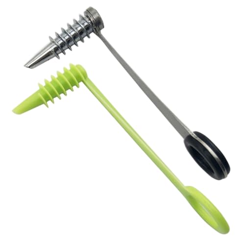 2Pcs Potato Spiral Cutter Handheld Multi-Purpose Spiral Cutter with Hanging Hole Stainless Steel & Plastic Kitchen Tool for Carrot, Cucumber & More 2Pcs Potato Spiral Cutter Handheld Multi-Purpose Spiral Cutter with Hanging Hole Stainless Steel & Plastic Kitchen Tool for Carrot, Cucumber & More von Lejelyma