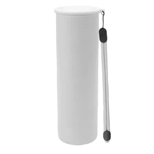 Flasche Eisbeutel, 2 x 7 Zoll abnehmbar tragbarer Edelstahl langlebiger Eisbeutel mit Lanyard für den Sommer im Freien wiederverwendbar von Lejelyma