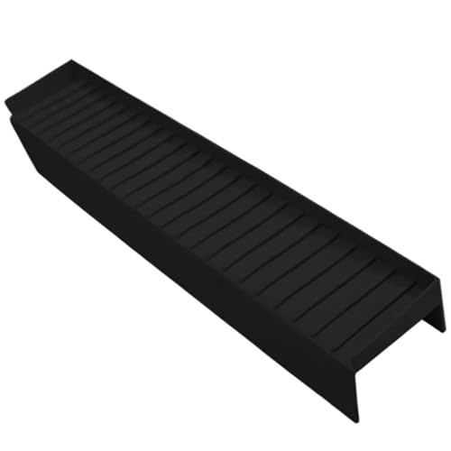 Lejelyma Silikonspüle Splash Guard DIY Cuttable wasserdichte Saugnapfbecher-Spüle Kantenschutz mit gespaltener Entwässerung Easy-Trocknen für Küchenarbeitsplatte von Lejelyma