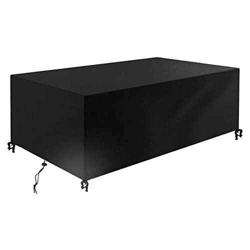 Gartenmöbel Abdeckung Abdeckplane Gartenmöbel 420D Oxford Wasserdicht Winddicht UV-beständig Schutzhülle Terrasse Sitzgruppe Abdeckungen für Gartenmöbel Sets Tische und Stühle 270x210x80cm Schwarz Gartenmöbel Abdeckung Abdeckplane Gartenmöbel 420D Oxford Wasserdicht Winddicht UV-beständig Schutzhülle Terrasse Sitzgruppe Abdeckungen für Gartenmöbel Sets Tische und Stühle 270x210x80cm Schwarz von Leju Art
