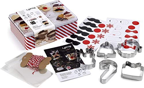 Lékué Weihnachtskeks-Set, Edelstahl von Lékué