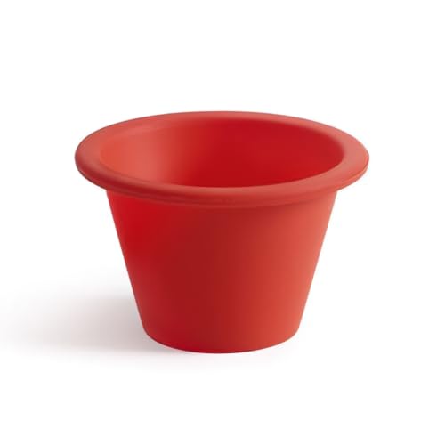 Lékué Puddingform, Silikon, rot, 7,5 cm, 6 Stück von Lékué