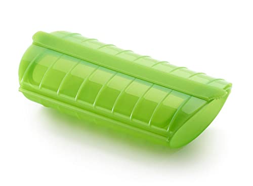 Lékué-Dampfbox, 1-2 Personen, grün, 12.4x24x5 cm Lékué-Dampfbox, 1-2 Personen, grün, 12.4x24x5 cm von Lékué