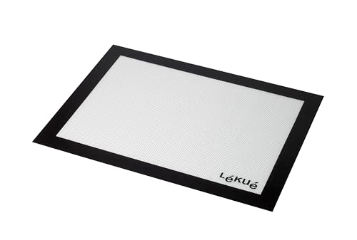 Lékué Backblechauflage, Silikon, schwarzweiß, 60 x 40 cm Lékué Backblechauflage, Silikon, schwarzweiß, 60 x 40 cm von Lékué