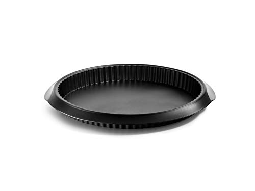 Lékué CLASSIC QUICHE, Quiche-Form, 28 cm, schwarz, LKE, Silikon, Standard von Lékué