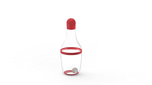 Lékué Dressing-Shaker, 180 ml, rot von Lékué