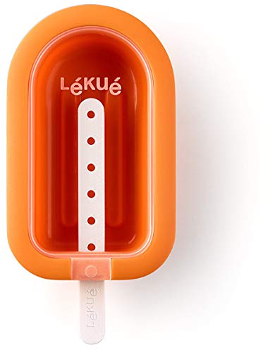 Lékué Eisform Classic, Silikon, orange, 1 Stück von Lékué