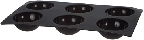 Lékué Multicavidad semiesfera Negro Halbkugelform, Platin, Silikon, Schwarz von Lékué