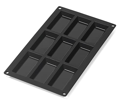 Lékué GOURMET FINANCIER, Finanzier-Form, 9 Mulden, schwarz, LK, Silikon Lékué GOURMET FINANCIER, Finanzier-Form, 9 Mulden, schwarz, LK, Silikon von Lékué