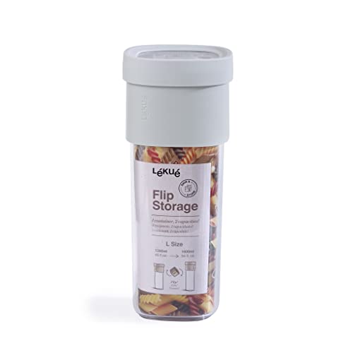 Lékué Vorratsdosen Flip Storage L, Grün, L von Lékué