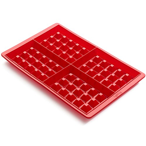 Lekue Waffel Backform rot - 2er Set von Lékué
