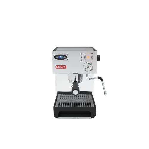 LELIT, Anna PL41TEM, Prosumer-Kaffeemaschine mit PID Display, Silber von Lelit