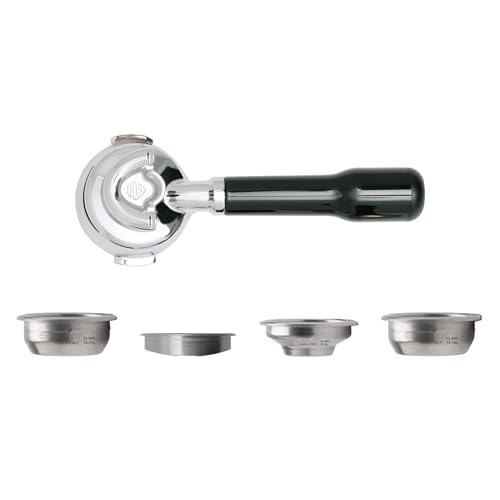 Lelit LELIT58 2-Ways Portafilter - Silber/Schwarz von Lelit