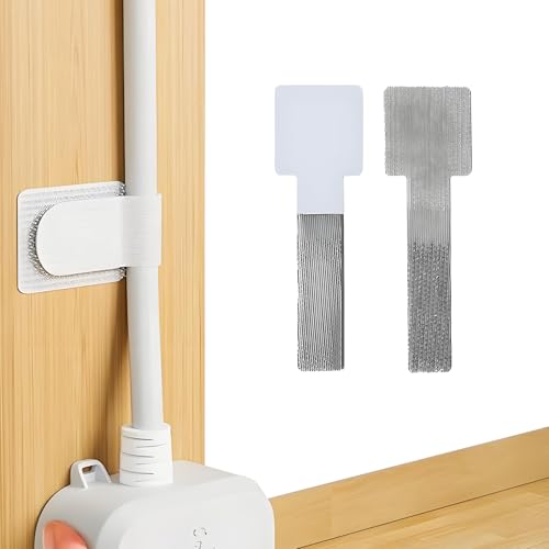 Leloco 50 Stück Kabelmanagement Schreibtisch, Kabelhalter Selbstklebend Organizer Schreibtisch Kabelhalter für Ladekabel, Stromkabel, Netzwerkkabel, Kopfhörerkabel usw von Leloco