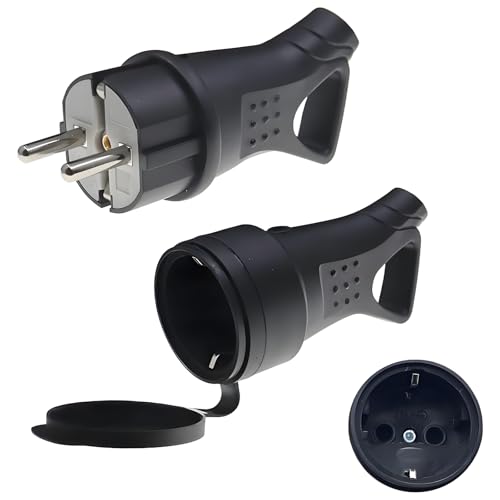 Leloco Wasserdichter Stecker + Steckdose nach europäischem Standard Leloco Wasserdichter Stecker + Steckdose nach europäischem Standard von Leloco