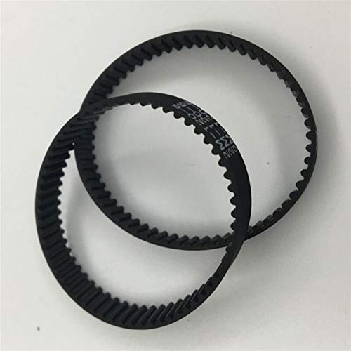Lcuihong-Belt Timing 2 stücke GT2 Zahnriemen, 120-2GT- 6 in, geschlossener Schleife GT2, Länge= 120mm, Zähne= 60, Breite= 6mm, für 3D-Drucker Langlebige Materialien von Leloo