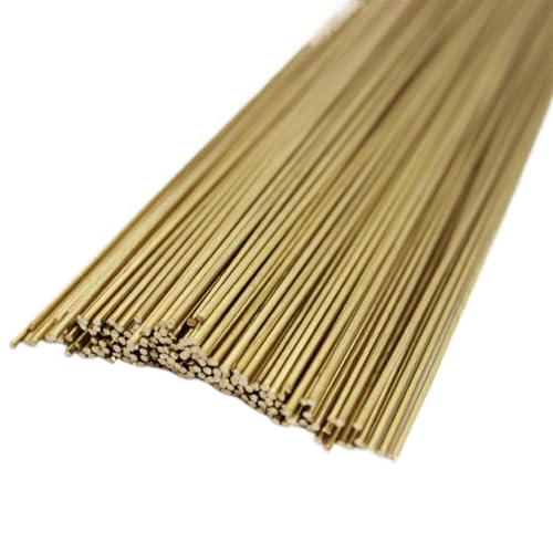Leluo 10 stücke Messing Schweißen Stange Draht Stick 250mm Länge Draht Elektrode Löten Stange for Hartlöten Löten Reparatur Werkzeug Zähigkeit(2.0x250mm) von Leluo