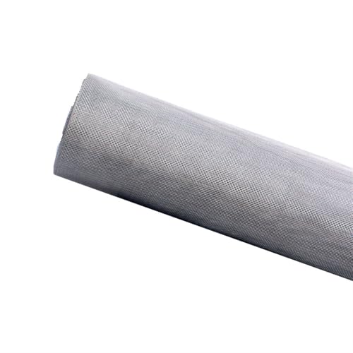 Leluo 100cm x 1000cm Stainless Steel Filter 80 100 120 200 300 400 500 Mesh Filtration Screening Sheet Zähigkeit(60 mesh 1x10 meter) von Leluo