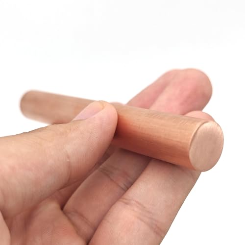 Leluo 2 stücke C18150 Kupfer Chrom Zirkonium Elektrode Stangen for Elektrische Schweißen Löten Heimwerker(5x500mm) von Leluo