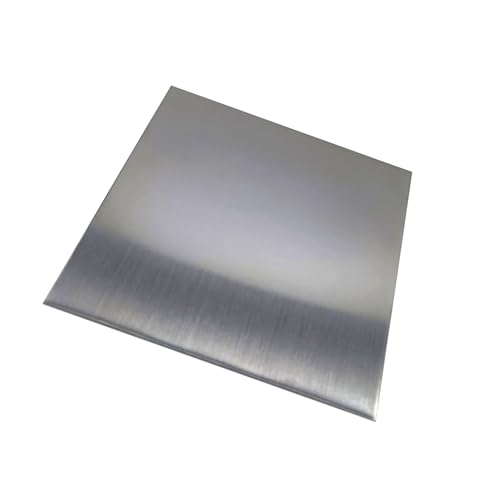 Leluo 304 Edelstahlplatte mit glatter Oberfläche for hochfeste kleine mechanische Teile und Feinmechanikanwendungen Zähigkeit(1.5mm 300x300mm) von Leluo