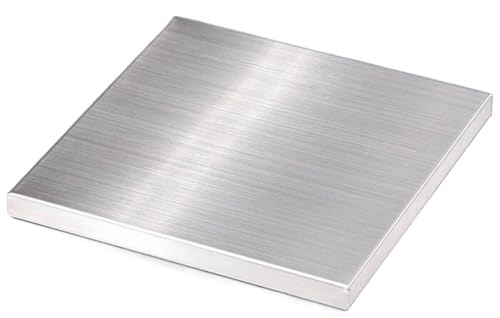 Leluo 316 Stainless Steel Plate Cutting 5mm 2mm 3mm Flat Cutting Iron Plate Processing Zähigkeit(2X200X300MM) von Leluo