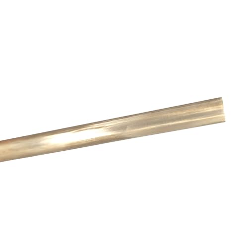 Leluo 5 stücke Messing Stange Messer Griff Niet Schraube Messing Runde Bar Durchmesser 3mm 4mm Zähigkeit(250MM x 3MM) von Leluo