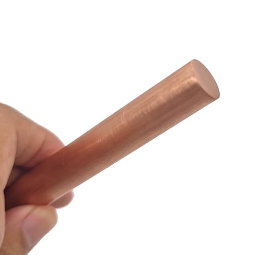 Leluo C14500 Tellur-Kupferstab, Rundstab, Rohling, Größe 2 mm bis 45 mm, Legierung for Präzisionsanwendungen Heimwerker(100mmx2mm) von Leluo