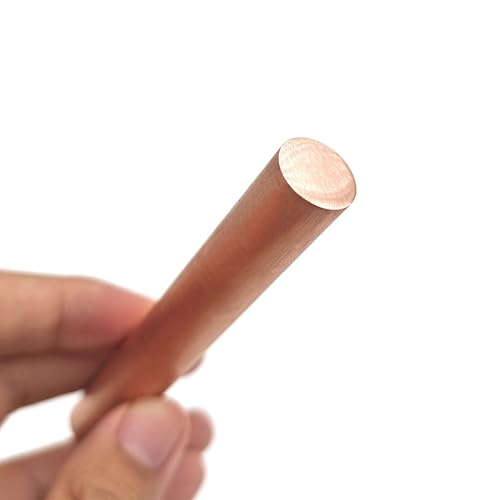 Leluo C18150 Chrom Zirkonium Kupfer Stange Dia 10mm bis 80mm Stick Elektrische Schweißen Elektrische Löten CNC Material Heimwerker(250mmx20mm) von Leluo