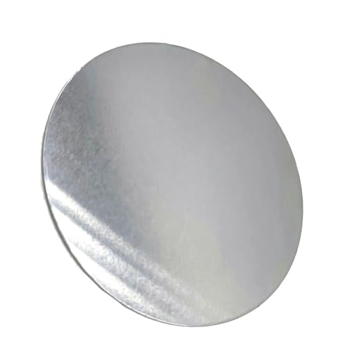 Leluo Edelstahl-Rundplatte 304 Scheibe Rundscheibe Blech Zähigkeit(2x200mm) von Leluo