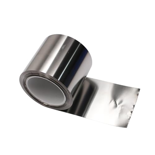 Leluo Feinblechfolienstreifen aus Edelstahl 0,01 mm 0,02 mm 0,03 mm 0,05 mm 0,1 mm 0,15 mm 0,2 mm 0,3 mm 0,5 mm 1 Meter Zähigkeit(0.03mmx100mmx1meter) von Leluo