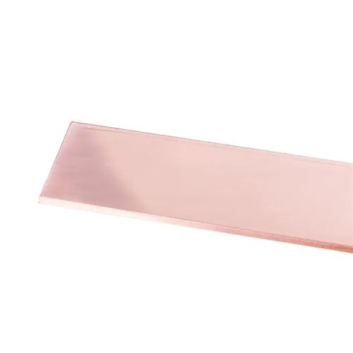 Leluo Kupfer Flache Stange Stange Platte Würfel 6x25x100mm 6x30x100mm 6x40x100mm 6x50x100mm 8x15x100mm 8x20x100mm 8x25x100mm 8x30x100mm 8x40x100mm Heimwerker(5x40x100mm) von Leluo