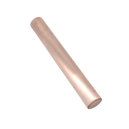 Leluo Kupferstange, rotes Metall, Kupfer, Rundstange, Metallverarbeitung, Durchmesser 3 mm, 4 mm, 5 mm, 6 mm, 8 mm, Länge 100 mm bis 300 mm Heimwerker(6x100mm) von Leluo