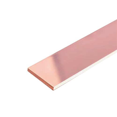 Leluo Kupferstangen 0,8 mm 1,5 mm 2 mm 3 mm 4 mm 5 mm 6 mm for vielseitige Anwendung Heimwerker(5x15x200mm) von Leluo