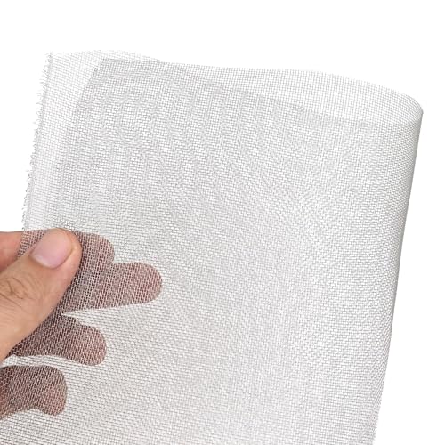 Leluo Lebensmittelfilter Metallnetz Gewebtes Drahtblech Siebfilter Home Küchensiebe 304 Edelstahlgewebe Zähigkeit(5mesh 30x30cm) von Leluo