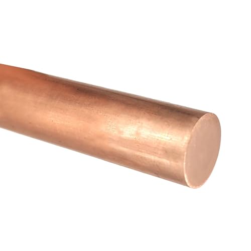 Leluo T2 Kupfer-Rundstab 16 mm 20 mm 22 mm 23 mm 25 mm 26 mm 28 mm 30 mm 40 mm 50 mm 60 mm 70 mm 80 mm 90 mm Heimwerker(60x100mm) von Leluo