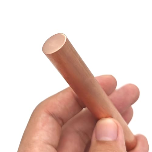 Leluo T2 Kupfer Rundstab Fräsen Schweißen Metallbearbeitung Durchmesser 30mm 12mm 38mm 14mm 40mm 18mm 15mm 16mm Heimwerker(20mm) von Leluo