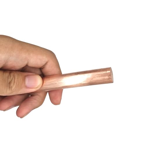 Leluo T2 Kupfer-Rundstäbe, 2 mm bis 16 mm, for Lötkolbenspitzen, Punktschweißnadeln, hohe Leitfähigkeit und Haltbarkeit Heimwerker(12x500mm) von Leluo