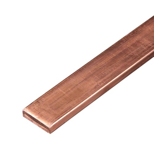 Leluo T2 Kupferplatte Bar 3x20x100mm 3x20x200mm 3x20x300mm 3x25x150mm 3x25x500mm 3x30x100mm 3x30x200mm 3x30x300mm Kupferstange Heimwerker(3x25x500mm) von Leluo
