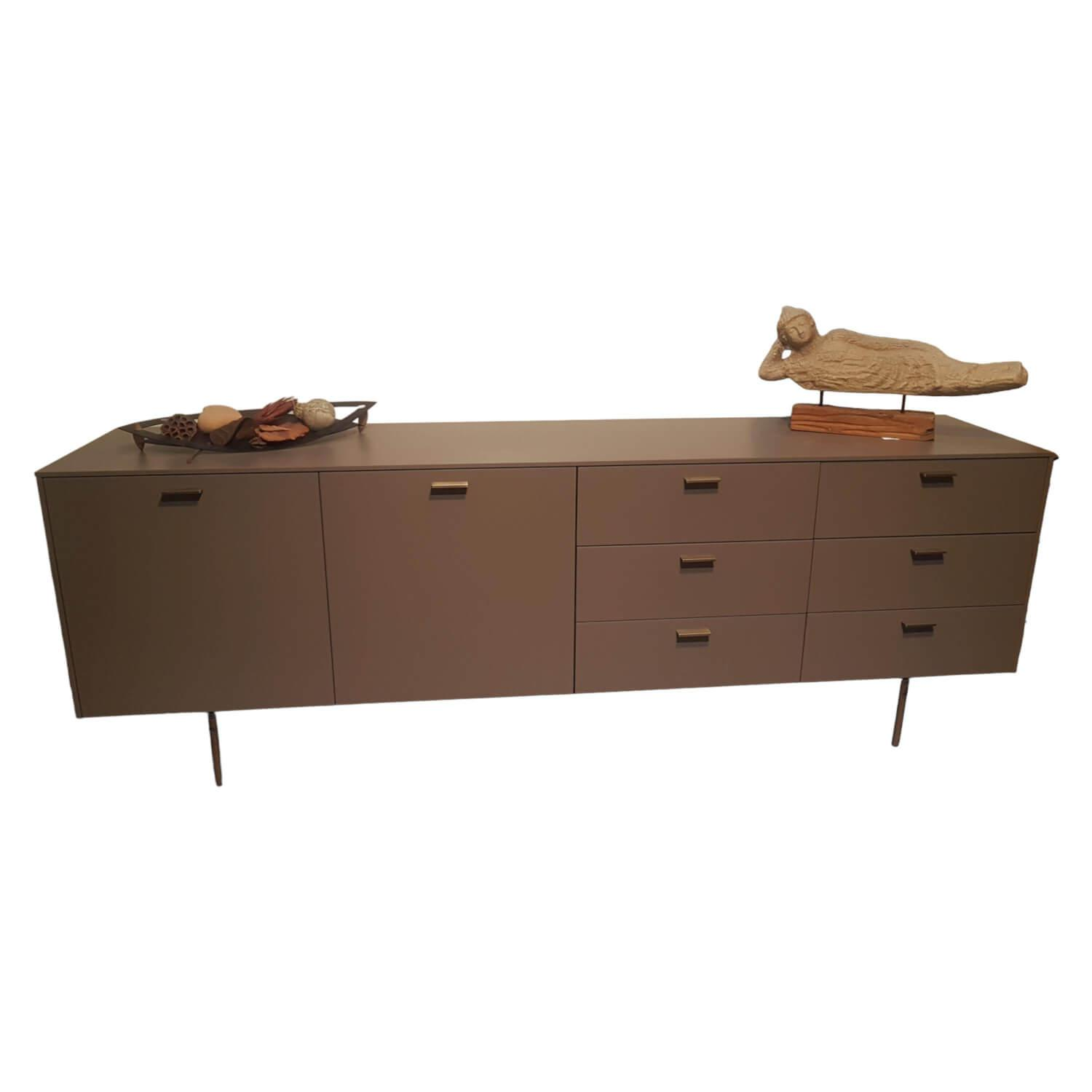 Sideboard MLAF332 LT 40 Grey Velvet Grau von Lema