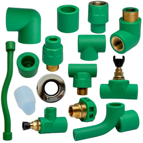 PPR Schweißfittings für Kunststoffrohre – hydraulische thermosverschweißbare Armaturen für Trinkwasser-, Heizungs- und Bewässerungsanlagen – LEMAG SRL (T 20x1/2 männlich) von Lemag srl