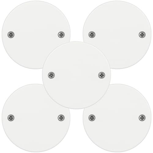 Runder Deckel mit Backen Ø 85 mm – Packung mit 5 Stück – Abdeckung aus robustem Kunststoff für Verschlüsse und Befestigungen – LEMAG SRL Runder Deckel mit Backen Ø 85 mm – Packung mit 5 Stück – Abdeckung aus robustem Kunststoff für Verschlüsse und Befestigungen – LEMAG SRL von Lemag srl