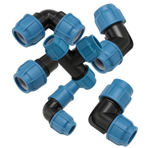 Verbindungsstücke für PE-Rohre – Ellbogen, Tee, Muffen, Reduzierungen – geeignet für Wasseranlagen und Bewässerung – LEMAG SRL (T-Stück D 16) von Lemag srl