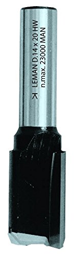 Leman Gerader Fräser Schaft 8 mm, Durchmesser ø 25 mm, blau, 408.725.00 von Leman