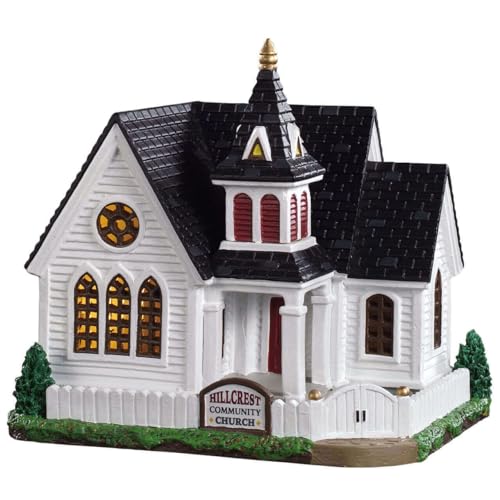 Lemax 95487 Village Collection Hillcrest Community-Kirche von Lemax Village Collection