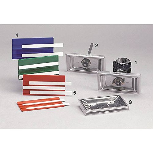 LEMAX® Universal-Schilderhalter aus Edelstahl 1.14016 Simplex 100x50mm von LEMAX