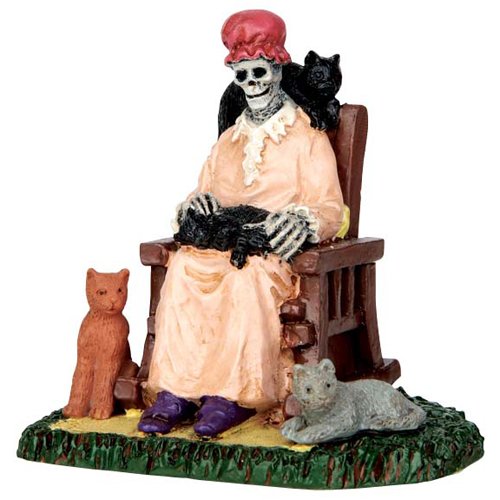 Lemax - Former Cat Lady 62428 Figur Halloween Spookytown Lemax - Former Cat Lady 62428 Figur Halloween Spookytown von Lemax