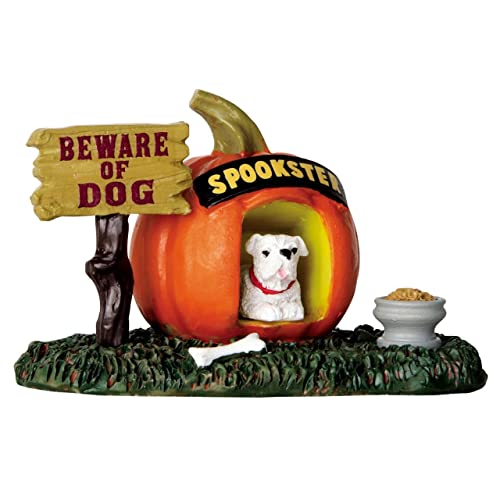 LEMAX - Pumpkin Doghouse 64053 Figur Halloween Spookytown von Spooky Town
