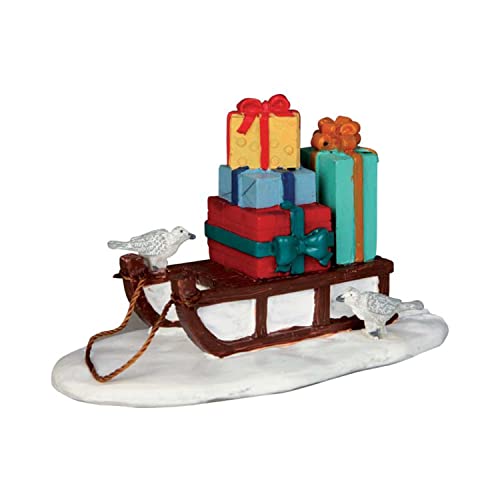 LEMAX - Sled With Presents 54937 Schlitten mit Geschenke Weihnachtsdorf Winterdorf von Lemax